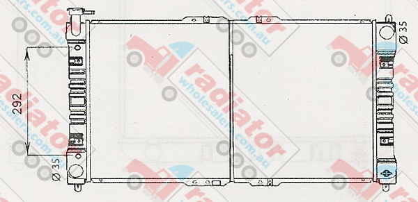 RW437103A Radiator